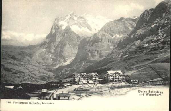 Kleine Scheidegg Interlaken Wetterhorn