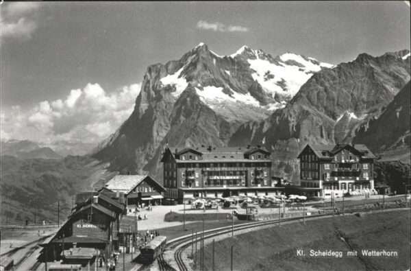 Kleine Scheidegg Interlaken Wetterhorn Zug