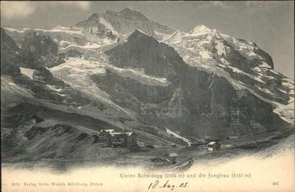 Kleine Scheidegg Interlaken Jungfrau