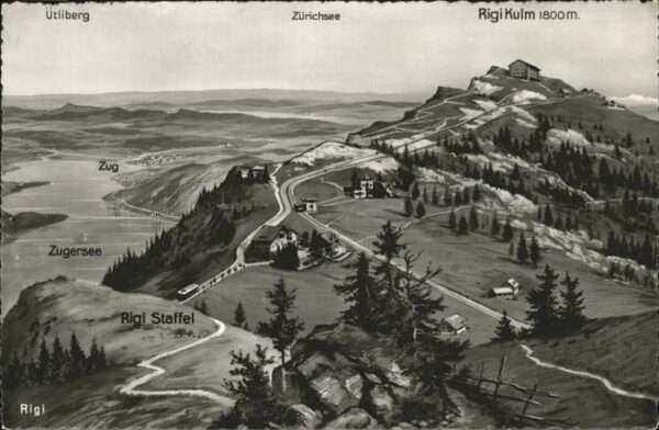 Rigi-Staffel Ütliberg Zürichsee Rigi Kulm