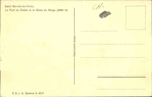 Saint-Gervais-les-Bains Pont Diable Dome Miage – Bild 2