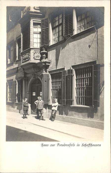 Schaffhausen SH Haus zur Freudenfels