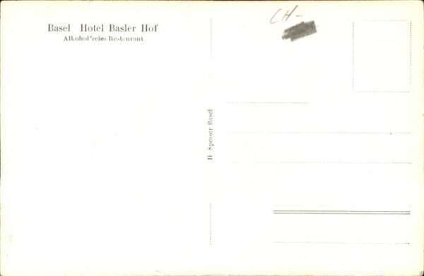 Basel BS Hotel Basler Hof – Bild 2