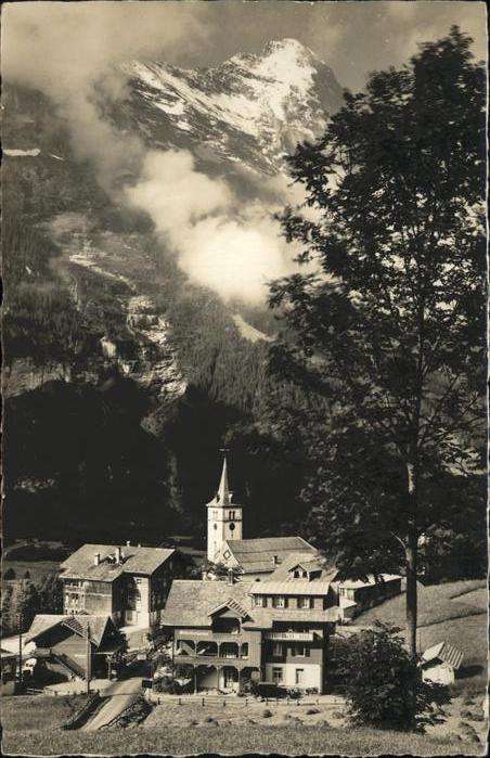 Grindelwald Kirche Eiger