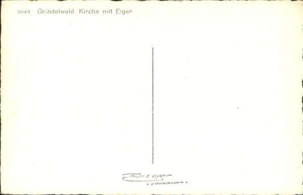 Grindelwald Kirche Eiger – Bild 2