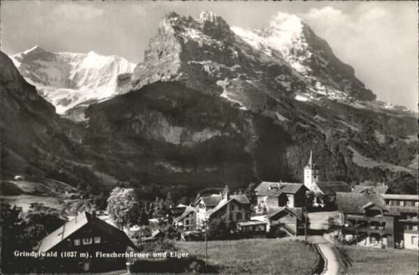 Grindelwald Fiescherhörner Eiger