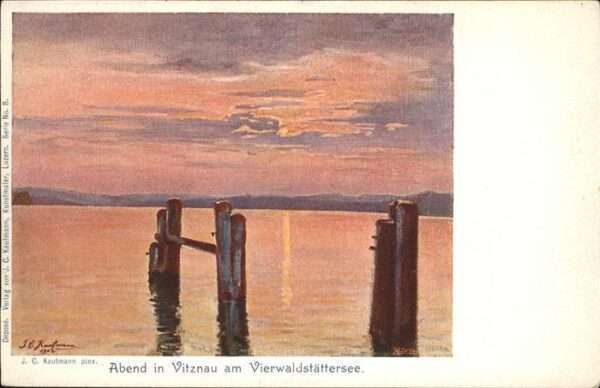 Vitznau Vierwaldstättersee Künstler Kaufmann