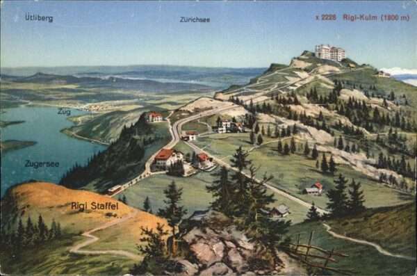Rigi-Staffel Ütliberg Zürichsee Rigi Kulm Zugersee