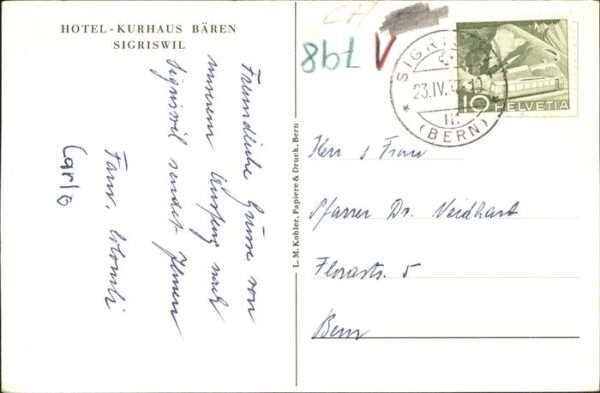 Sigriswil Hotel Kurhaus Bären – Bild 2