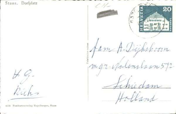 Stans Nidwalden Dorfplatz Hotel Krone – Bild 2