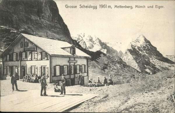 Grosse Scheidegg Mettenberg Mönch Eiger