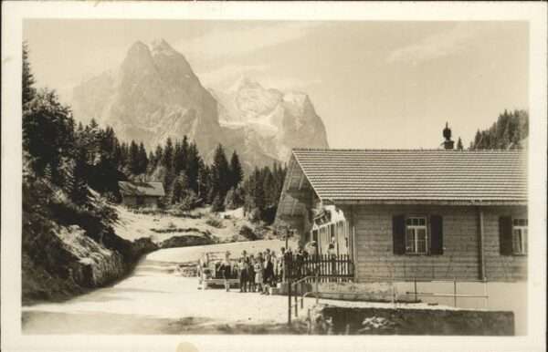 Grosse Scheidegg Wirtschaft Kaltenbrunnen