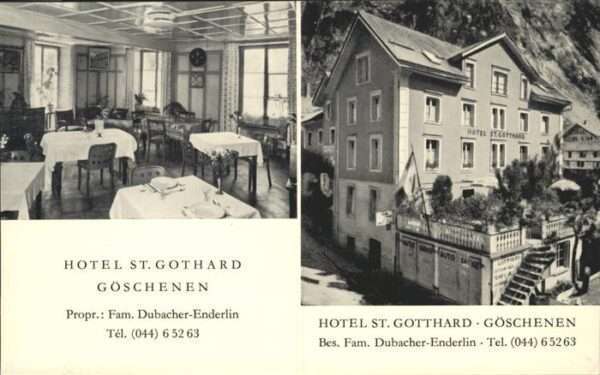 Goeschenen Hotel St Gotthard