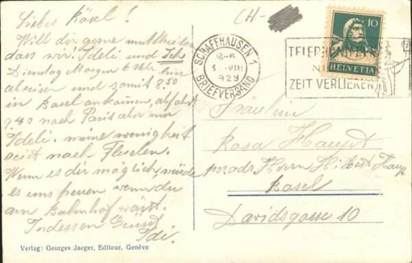 Lausanne VD Pont Chauderon Alpes, Alpen – Bild 2
