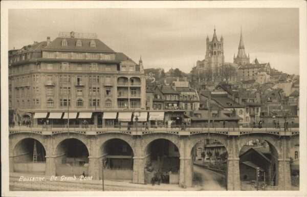 Lausanne VD Grond Pont