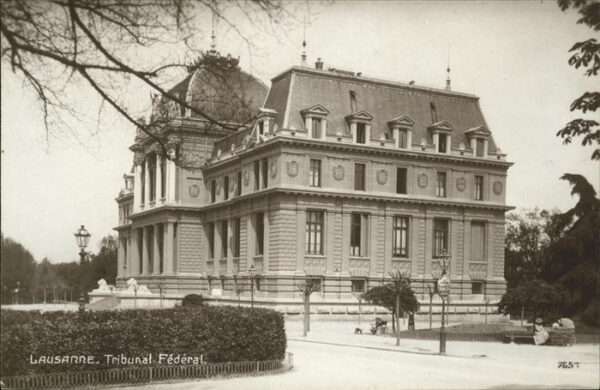 Lausanne VD Tribunal Federal