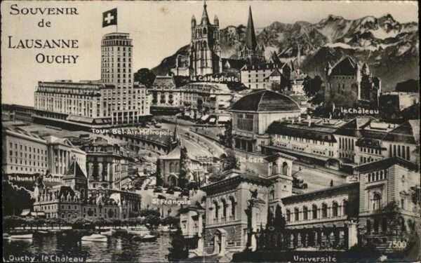 Lausanne VD Ouchy Universite, Cathedrale
