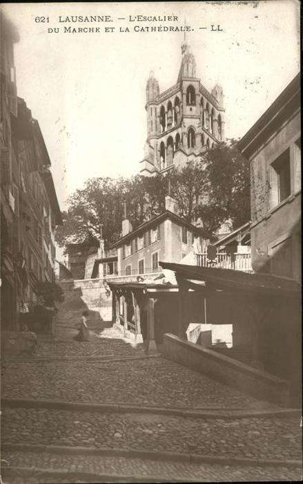 Lausanne VD Marche Cathedrale