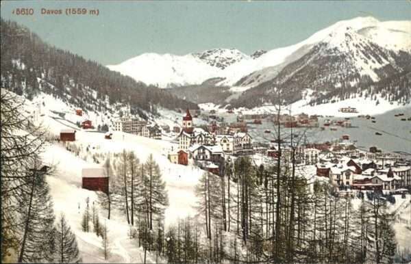 Davos GR Winter Schnee