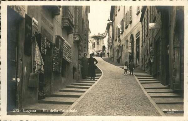 Lugano TI Via della Cathedrale