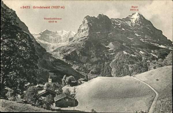 Grindelwald Eiger Viescherhörner