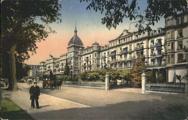 Interlaken BE Pferdekutsche Strasse