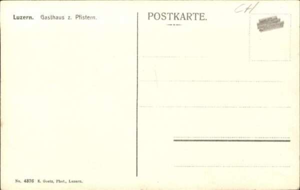 Luzern LU Gasthaus zu Pfistern – Bild 2