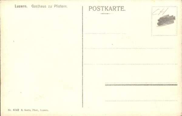 Luzern LU Gasthaus zu PFistern – Bild 2