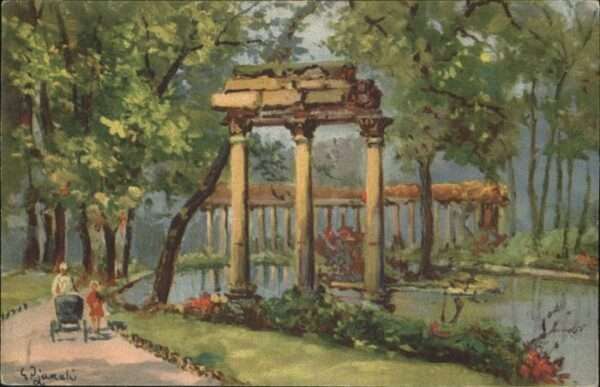Genf GE [handschriftlich] Parc Monceau