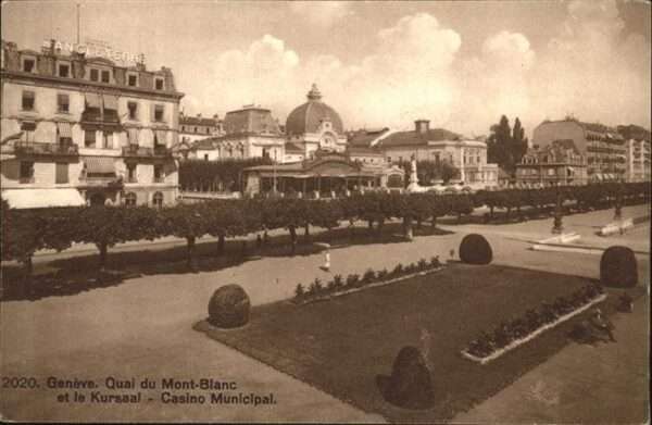 Geneve GE Genf Quai du Mont-Blanc, Kursaal, Casin