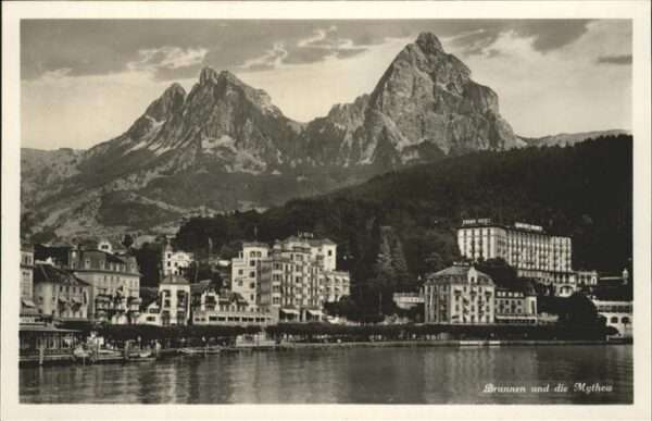Zuerich Brunnen Mythen
