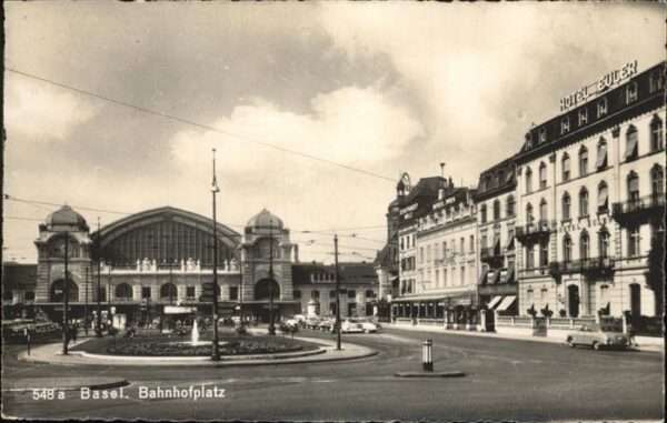 Basel BS Bahnhofplatz Hotel Euler