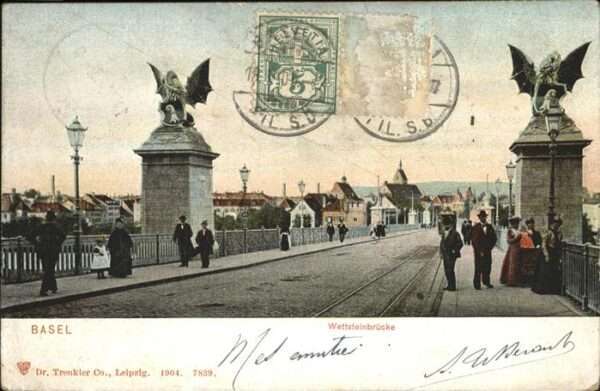 Basel BS Wettsteinbrücke