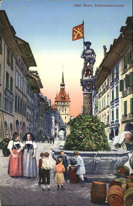Bern BE Schützenbrunnen