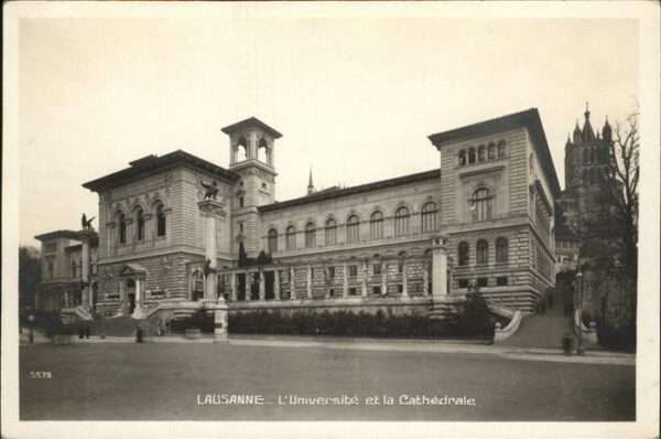 Lausanne VD Universite Cathedrale