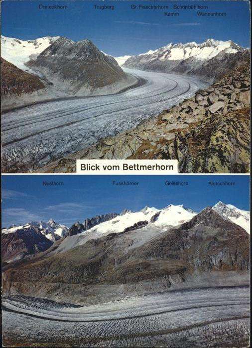 Bettmerhorn Blick vom Bettmerhorn Gusshörner, Nesth