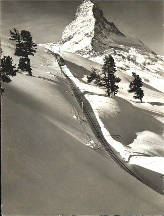Zermatt VS Riffelalp Gornergratbahn, Matterhorn