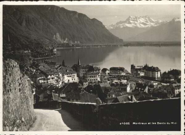 Montreux VD les Dents du Midi