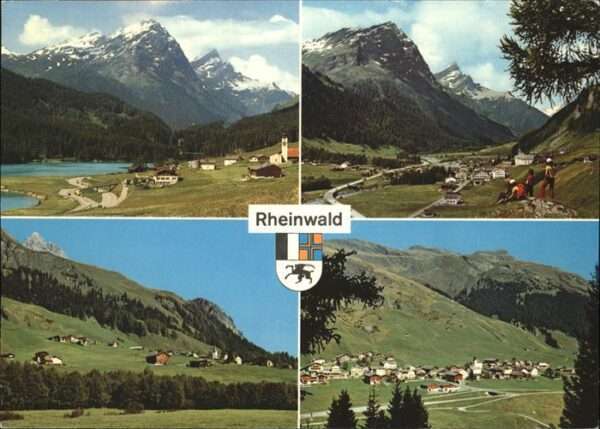 Rheinwaldhorn Rheinwald Wappen