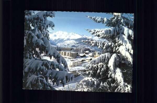 Crans-Montana Payage d hiver