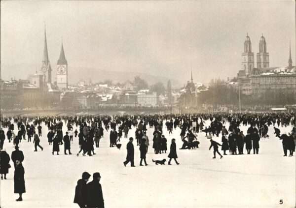 Zuerichsee Gfrörni 1963
