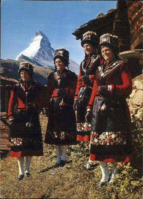 Zermatt VS Trachtengruppe Matterhorn