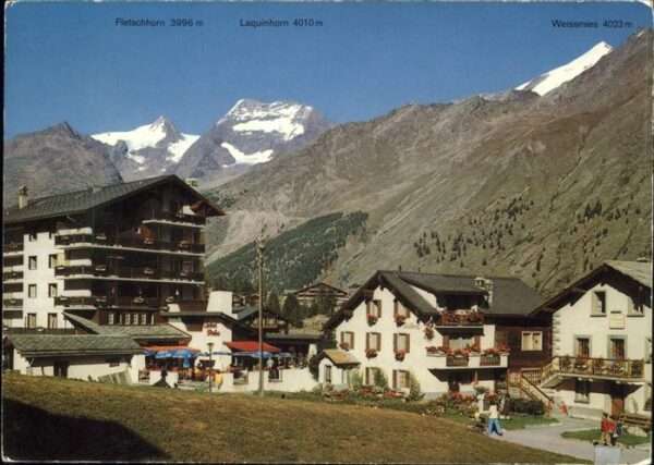 Saas-Fee Fletschhorn Laquinhorn