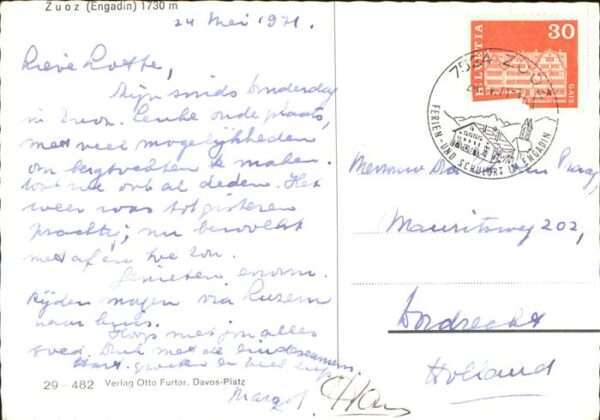 Zuoz GR Brunnen – Bild 2