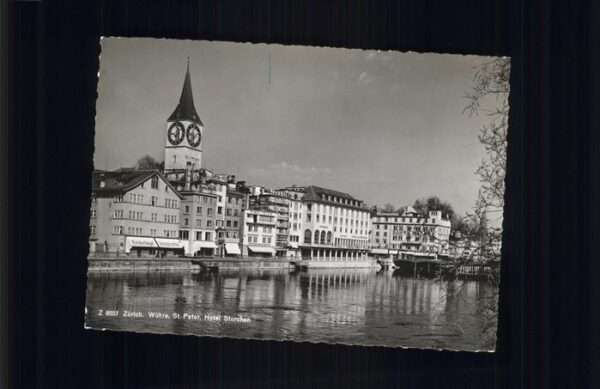 Zuerich St. Peter Hotel Storchen