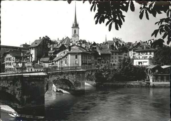 Bern BE Nydeggbrücke Alt-Stadt