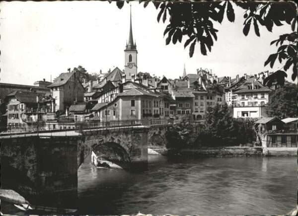 Bern BE Nydeggbrücke Alt-Stadt