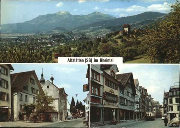 Altstaetten SG Rheintal Strassenbahn
