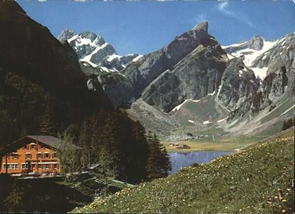 Rotsteinpass Berggasthaus Seealpsee Altmann