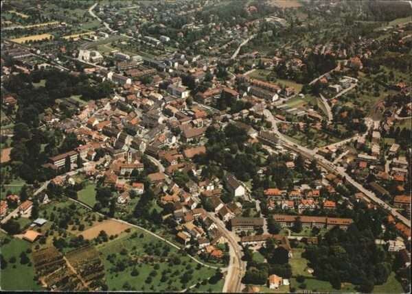 Riehen Flugaufnahme